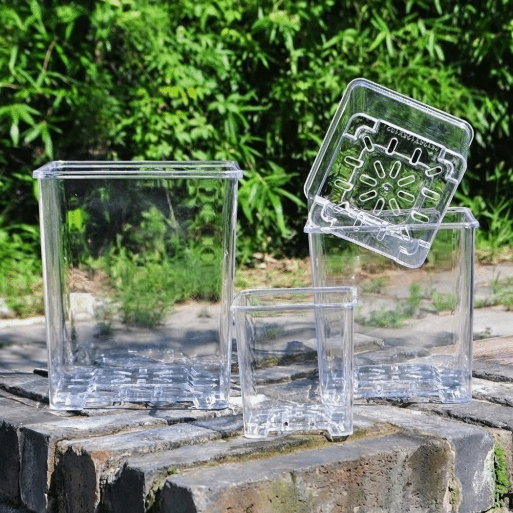 Self Watering Insert - Transparent Material Acrylic Planting Pot Breathable
