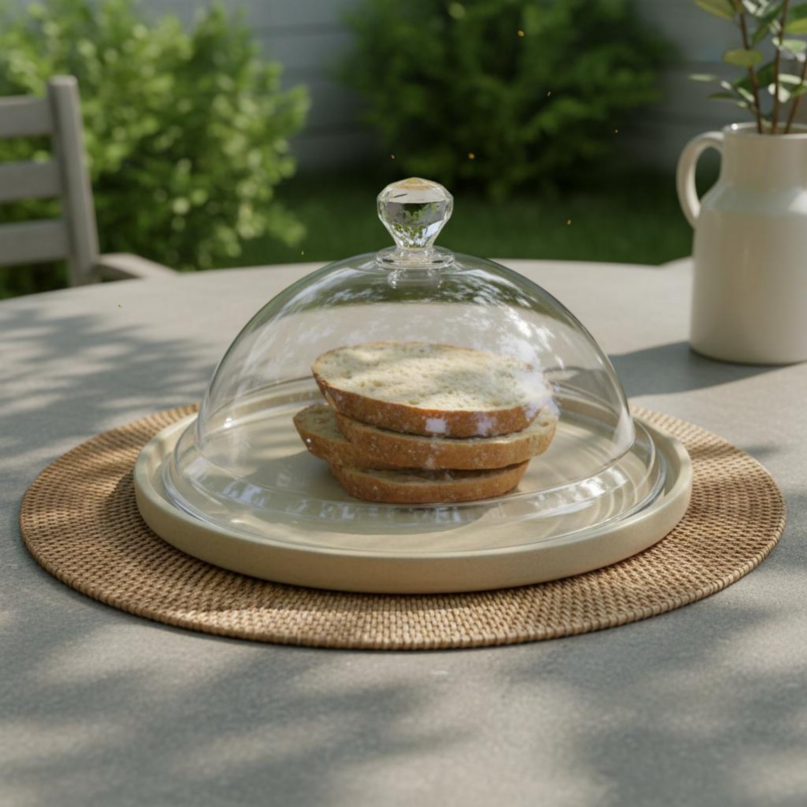 Food Protector Dustproof Clear - Plastic Dome Clear บทวิจารณ์และราคา