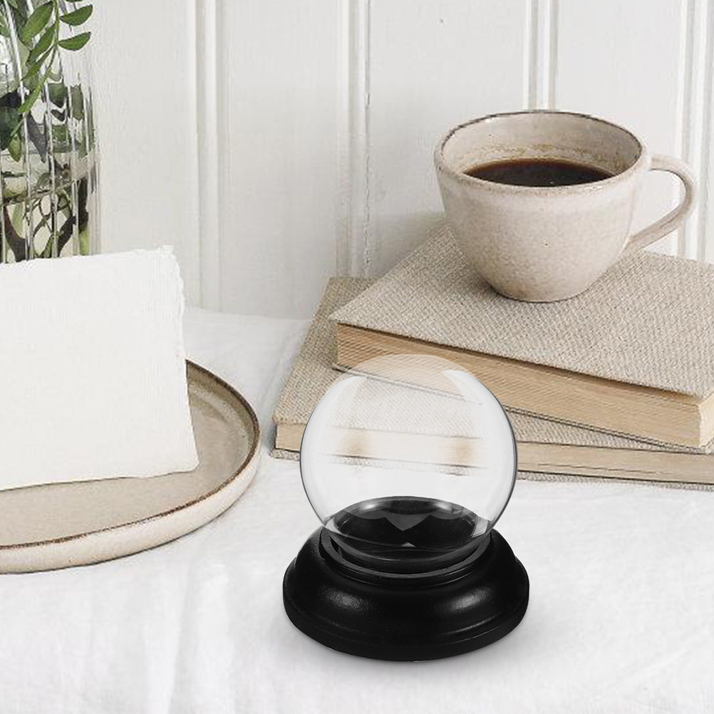 Empty Fillable Glass Snow Glob - Plastic Dome Clear บทวิจารณ์และราคา