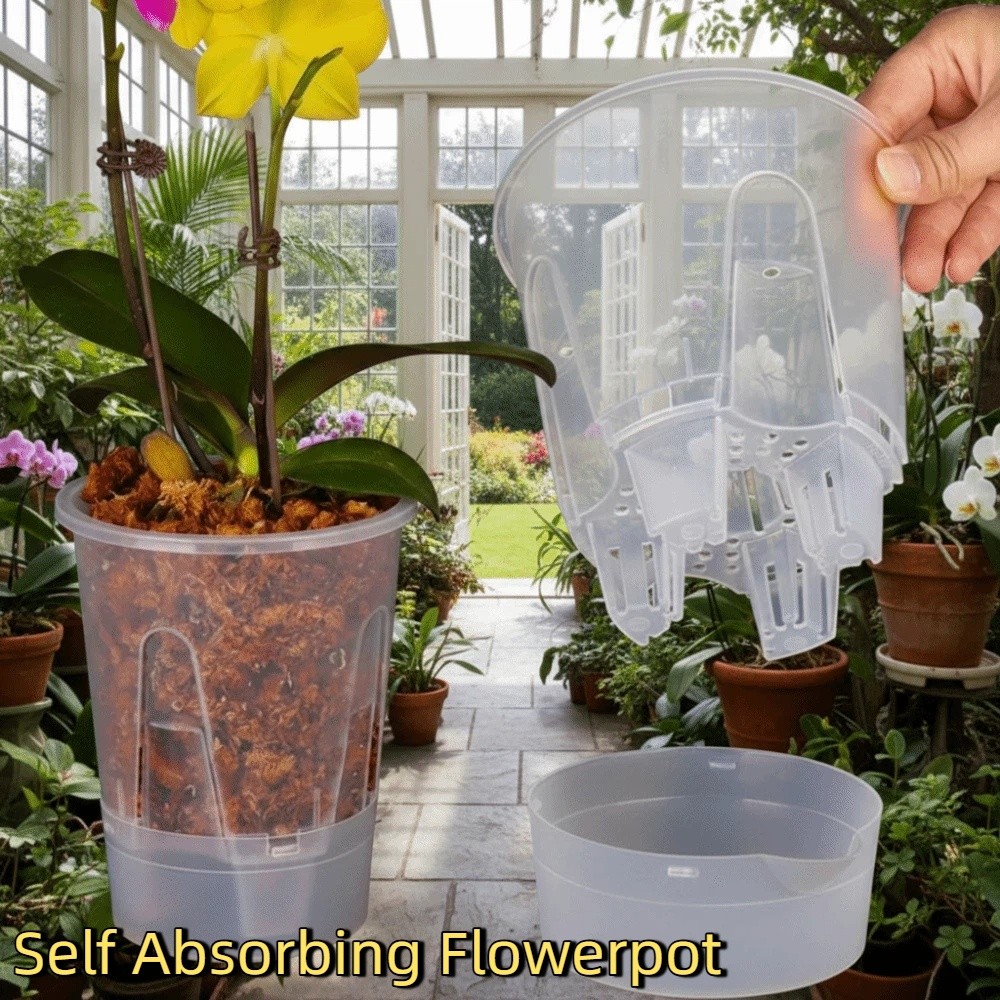 Plastic Self Absorbing Flowerp - Self Watering Insert บทวิจารณ์และราคา