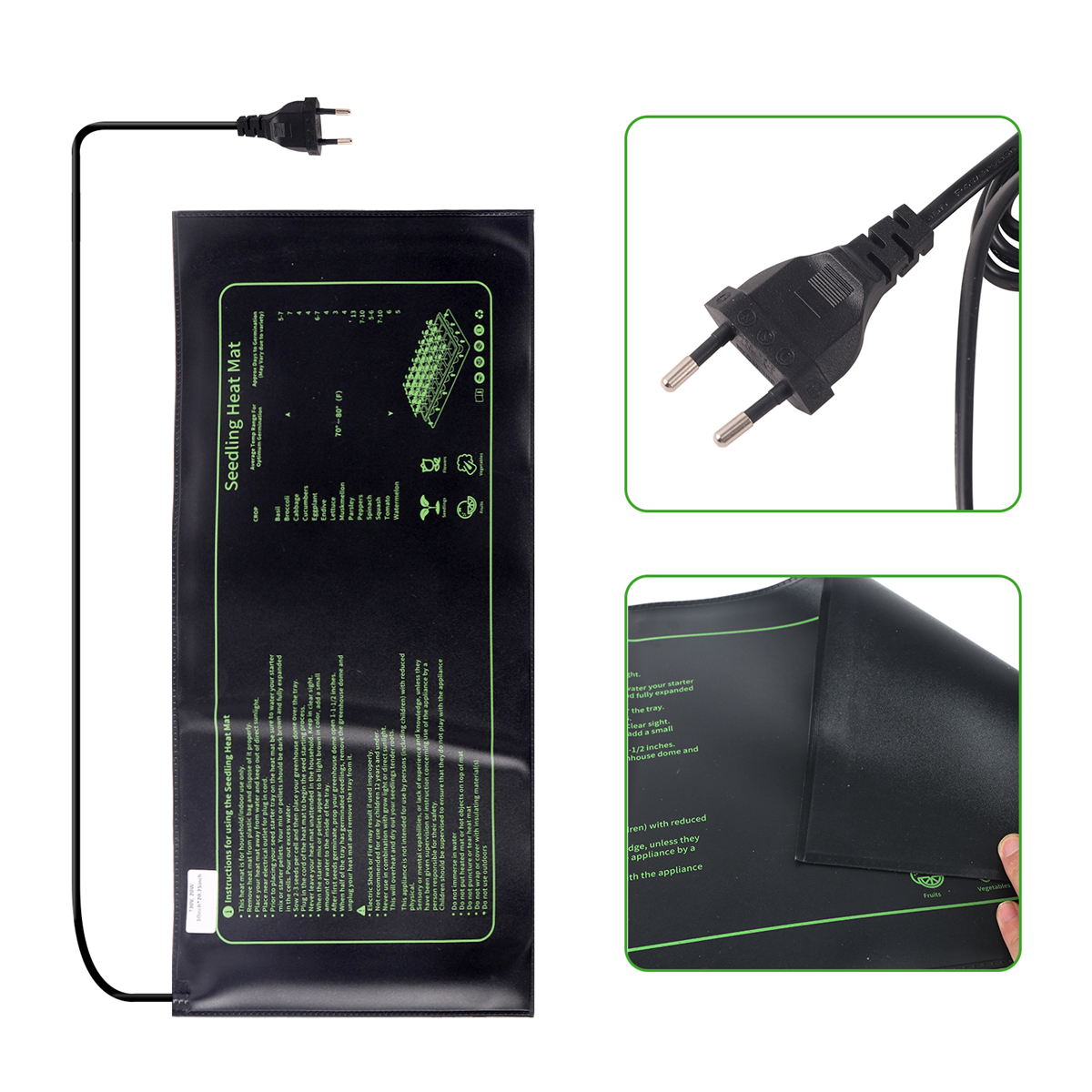 20W Seedling Heating Pad 230V  - Heat Mat Seedling บทวิจารณ์และราคา