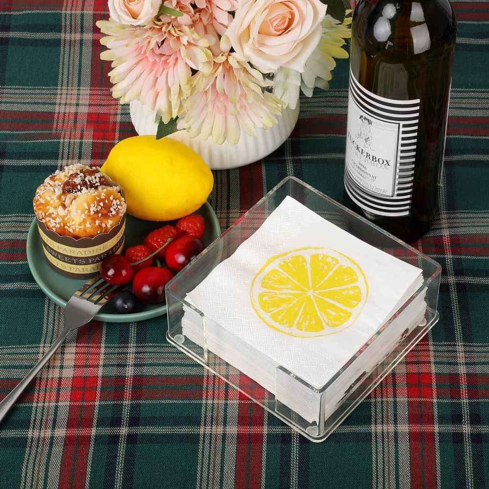 Square Acrylic Napkin Holder C - Agar Tissue Culture บทวิจารณ์และราคา