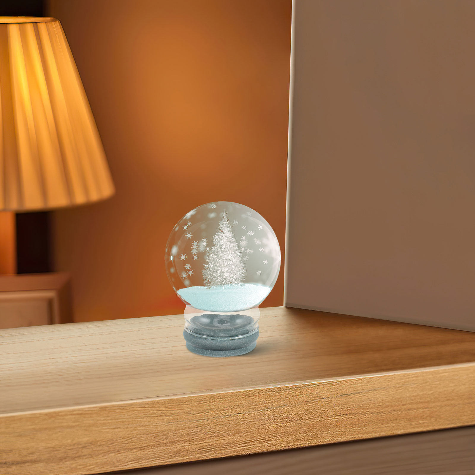2Pcs Glass Snow Globe Clear Do - Plastic Dome Clear บทวิจารณ์และราคา