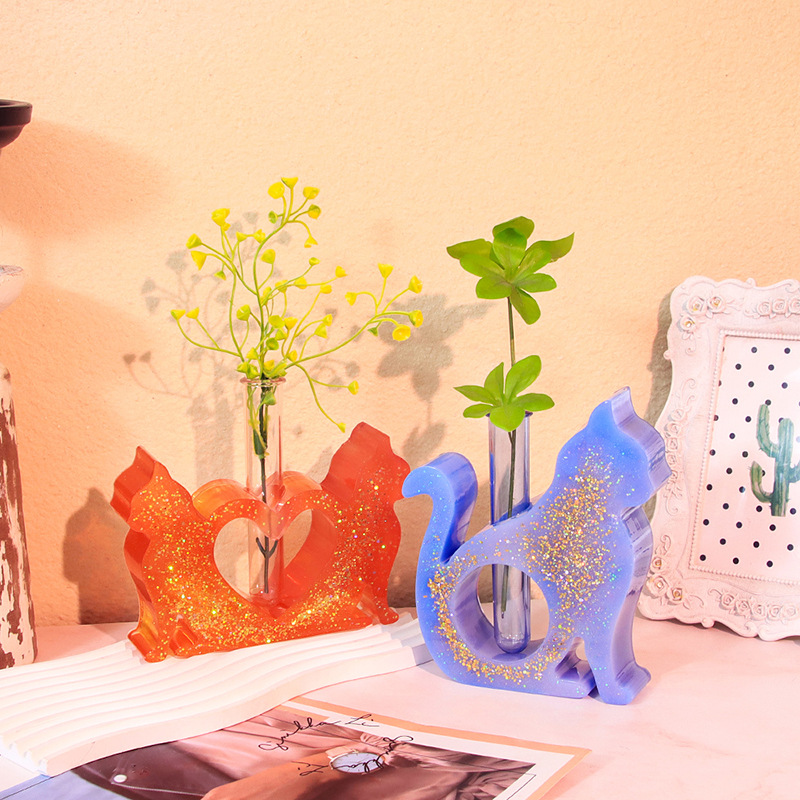 Cat Shaped Resin Molds Vase Si - Propagation Station Vase บทวิจารณ์และราคา