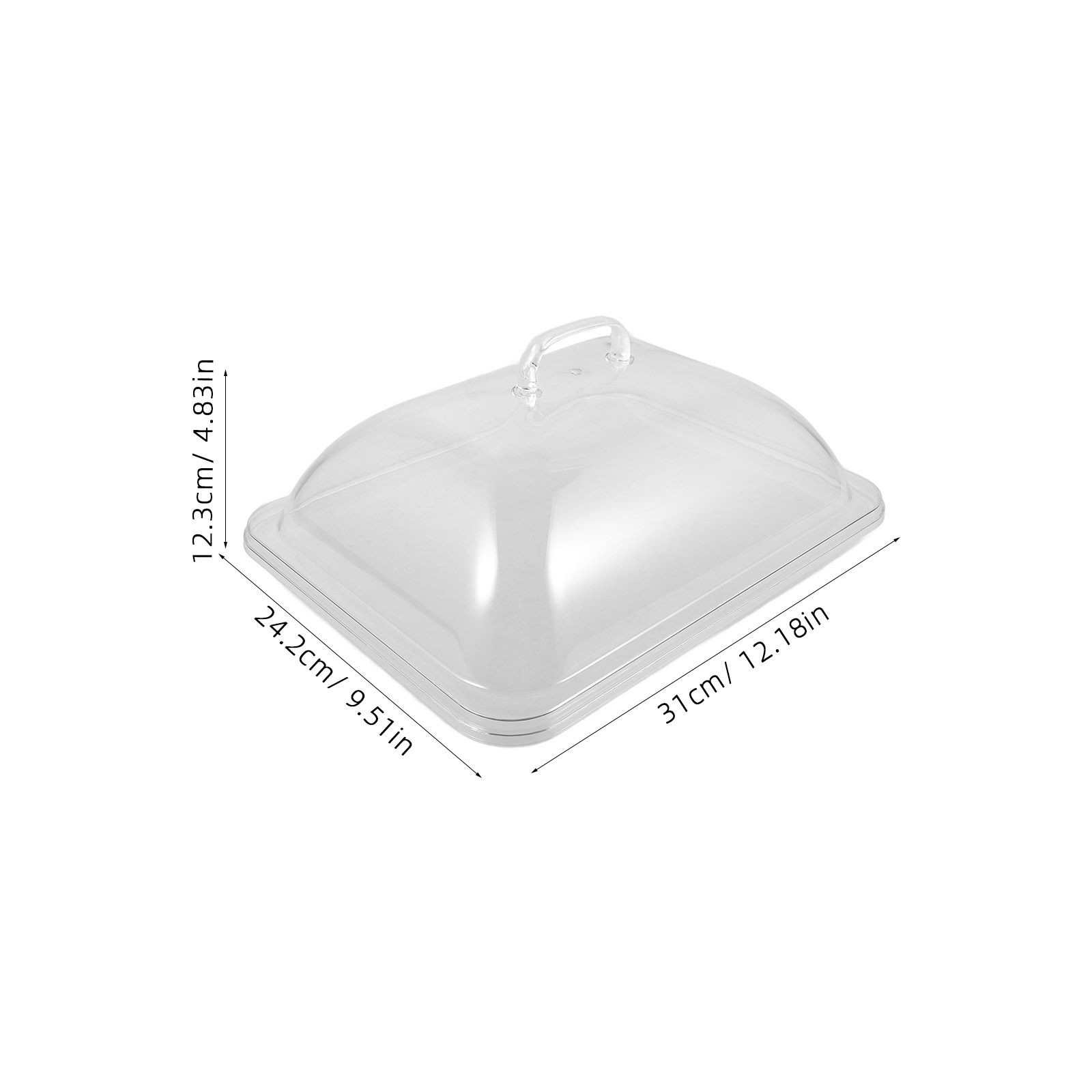 Clear Acrylic Cake Dome Cover  - Plastic Dome Clear บทวิจารณ์และราคา