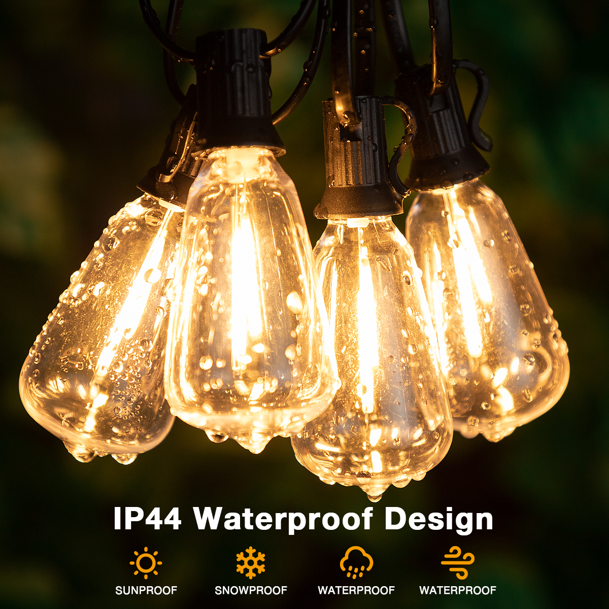 110V US Plug ST38 String Light - Self Watering Insert บทวิจารณ์และราคา